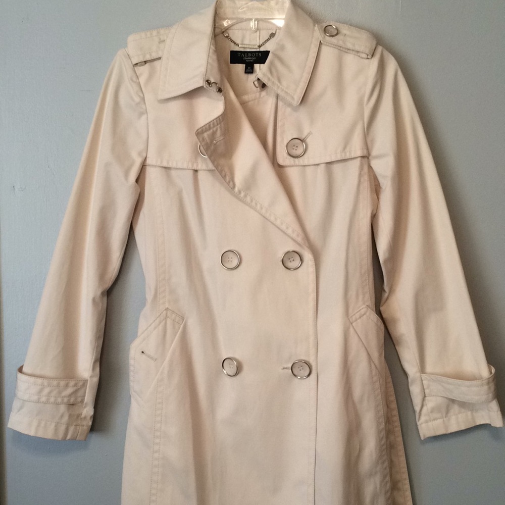 {Talbots} Trench Coat